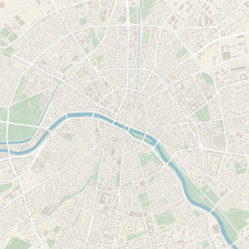 城市街道地图
