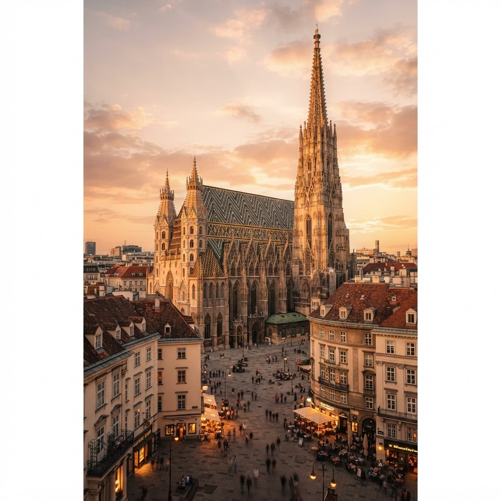 Vienna 的风景邮票